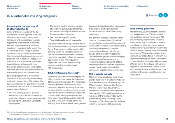 2023 | Sustainability Report - Page 33