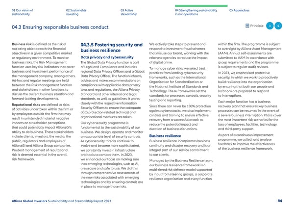 2023 | Sustainability Report - Page 85